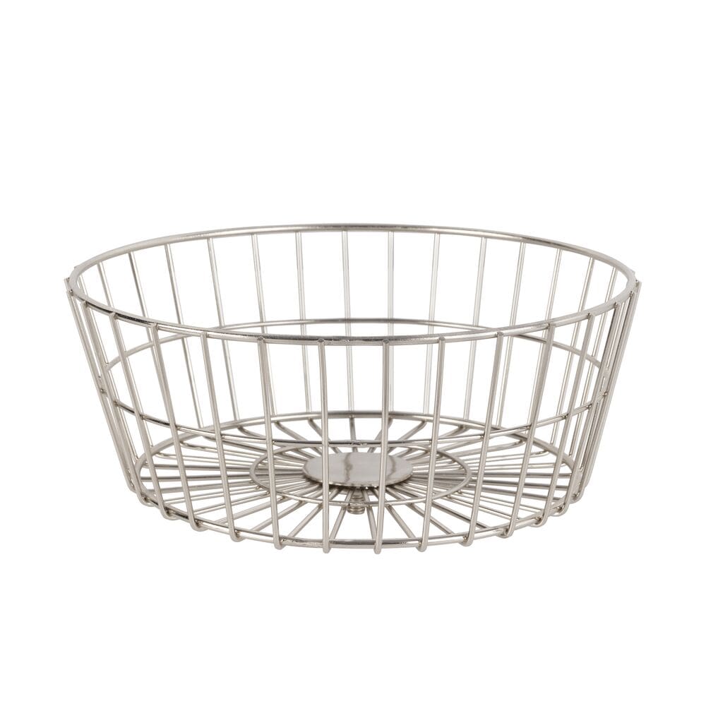 Geneva Nickel 2 Tier Fruit Storage Basket - Image 7