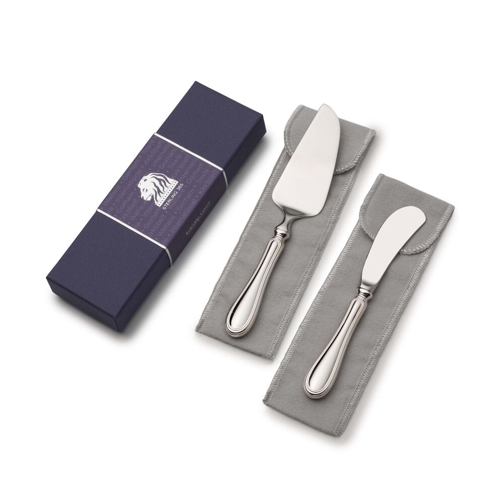 Giorgio Sterling 2 Piece Cheese Set - Image 3