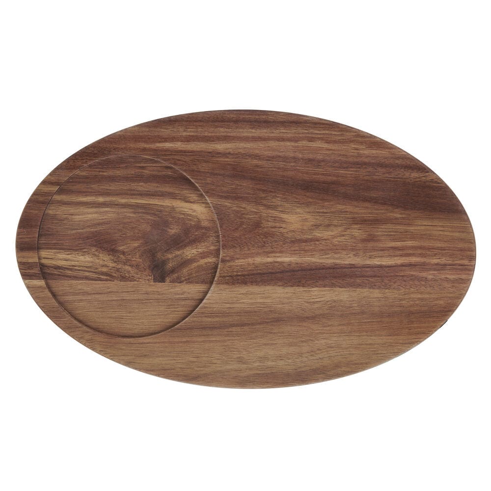 Glenwood Oval Serve Board with Glass Dome Cloche - Image 5