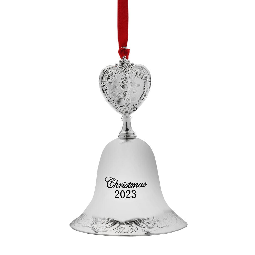 Grande Baroque 2023 Silver Plated Bell Ornament 29th Edition - Image 4