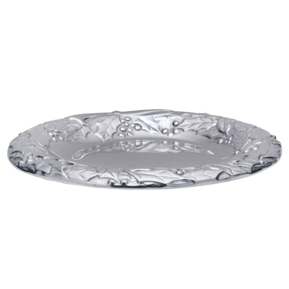 Holly Berries Wreath Serving Tray - Image 6