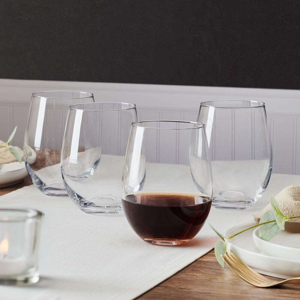 Lana Set of 4 Stemless Wine Glasses - Image 2
