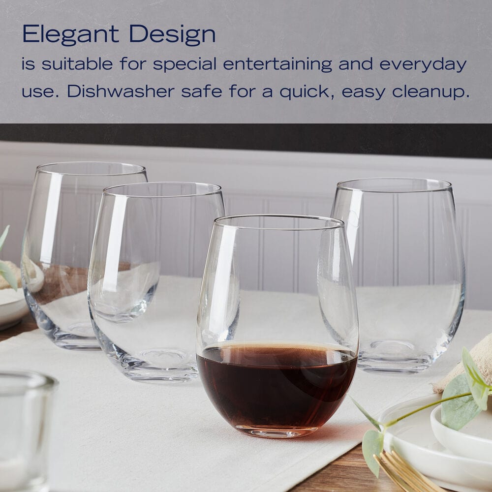 Lana Set of 4 Stemless Wine Glasses - Image 5