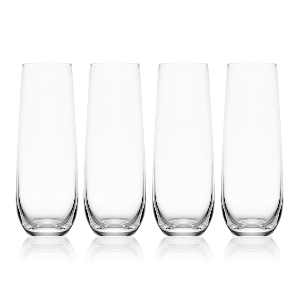 Lana Set of 4 Stemless Flute Glasses - Image 3