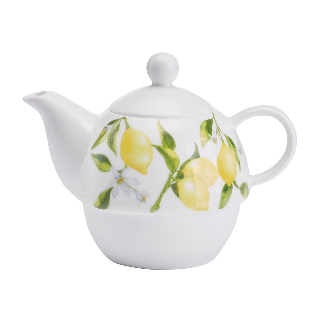 Lemons Teacup and Tea Server Set for One - Image 6