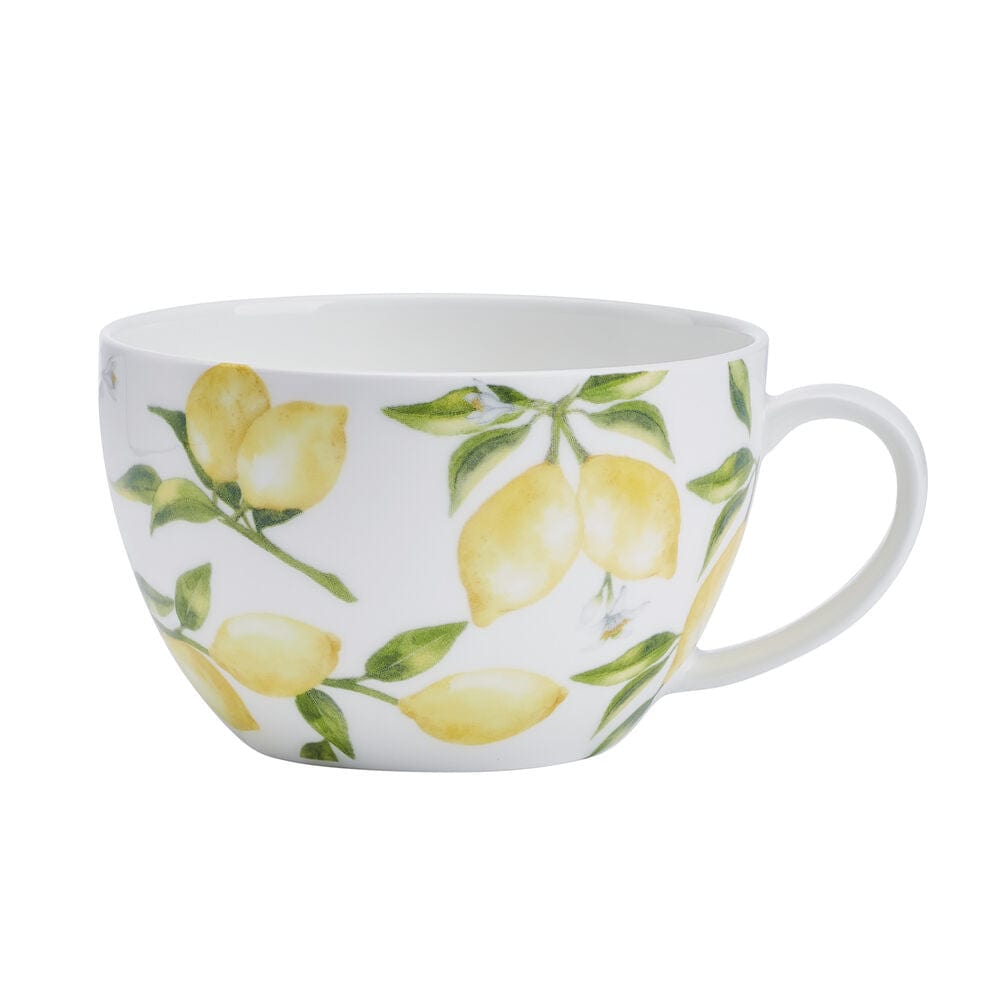 Lemons Teacup and Tea Server Set for One - Image 7
