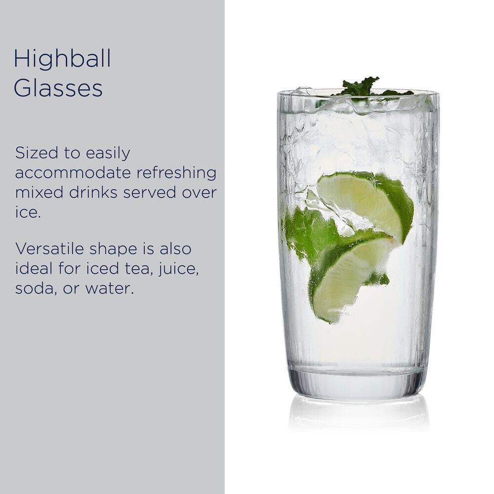 Optic Set of 4 Highball Glasses - Image 5
