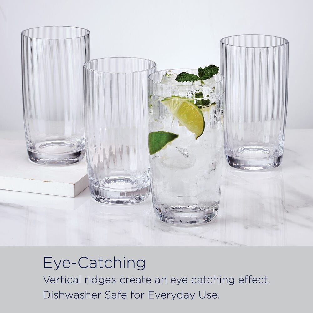 Optic Set of 4 Highball Glasses - Image 6