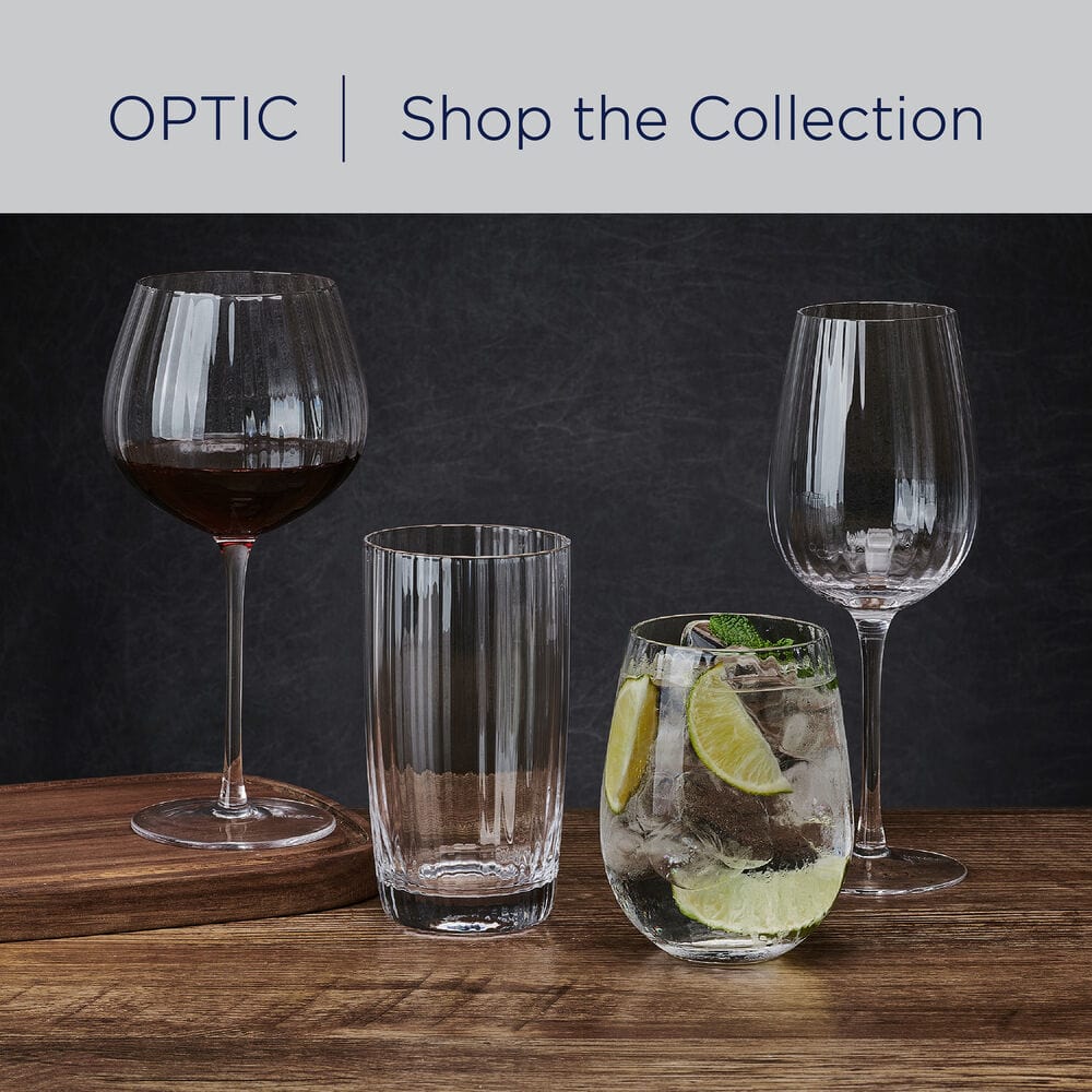 Optic Set of 4 Red Wine Glasses - Image 7