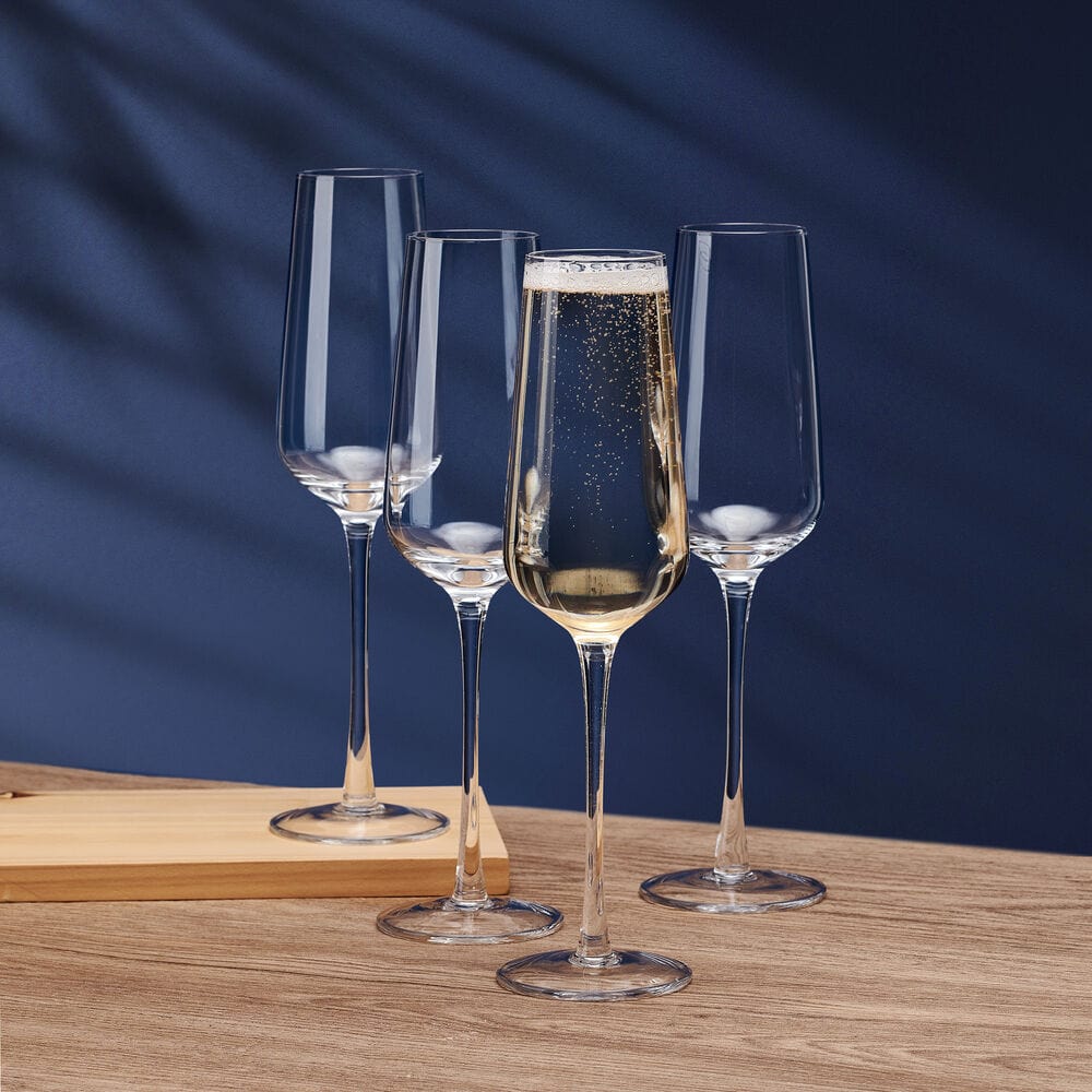 Samantha Set of 4 Flute Glasses - Image 2