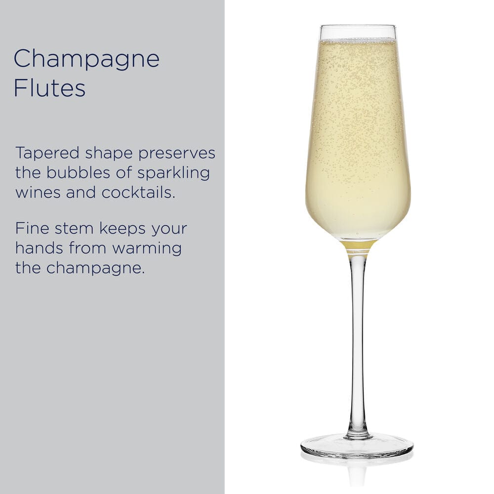 Samantha Set of 4 Flute Glasses - Image 6