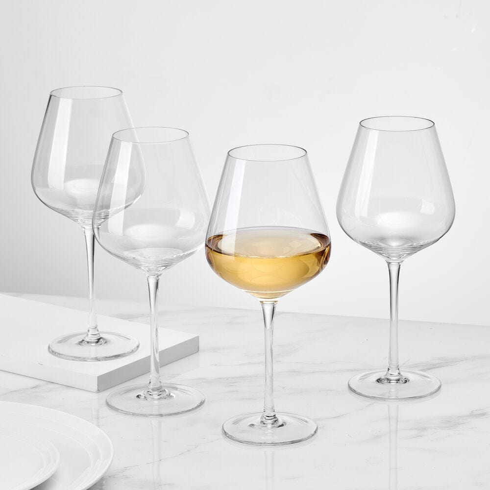 Samantha Set of 4 White Wine Glasses - Image 2