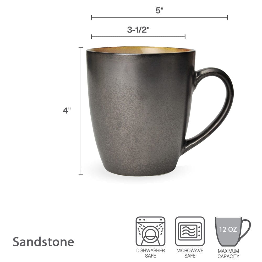 Sandstone Set of 4 Mugs - Image 3