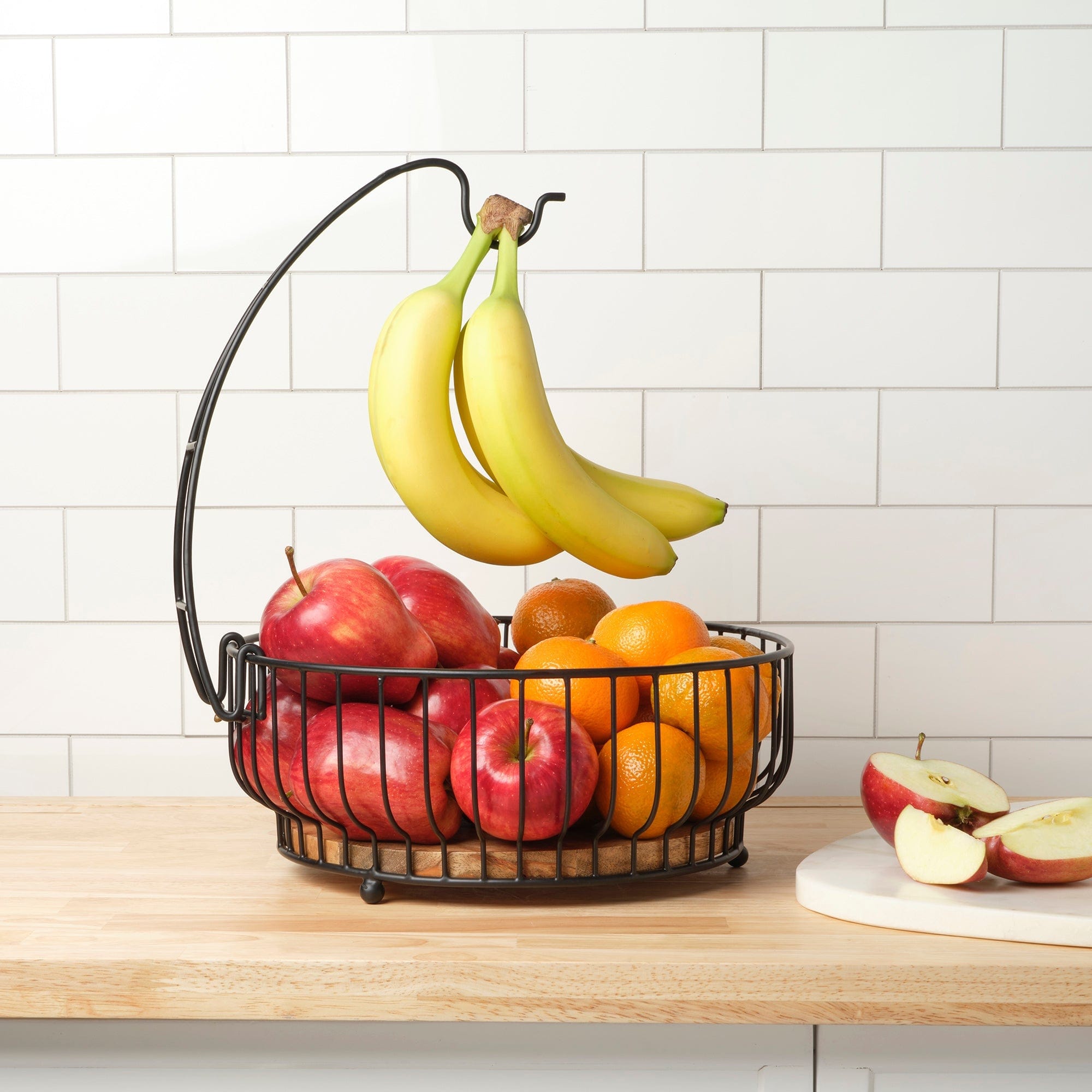 Savannah Fruit Storage Basket with Banana Hook - Image 2