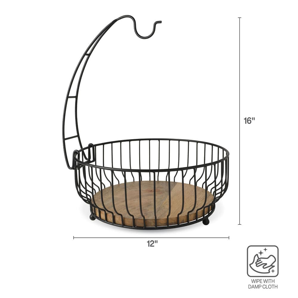 Savannah Fruit Storage Basket with Banana Hook - Image 5