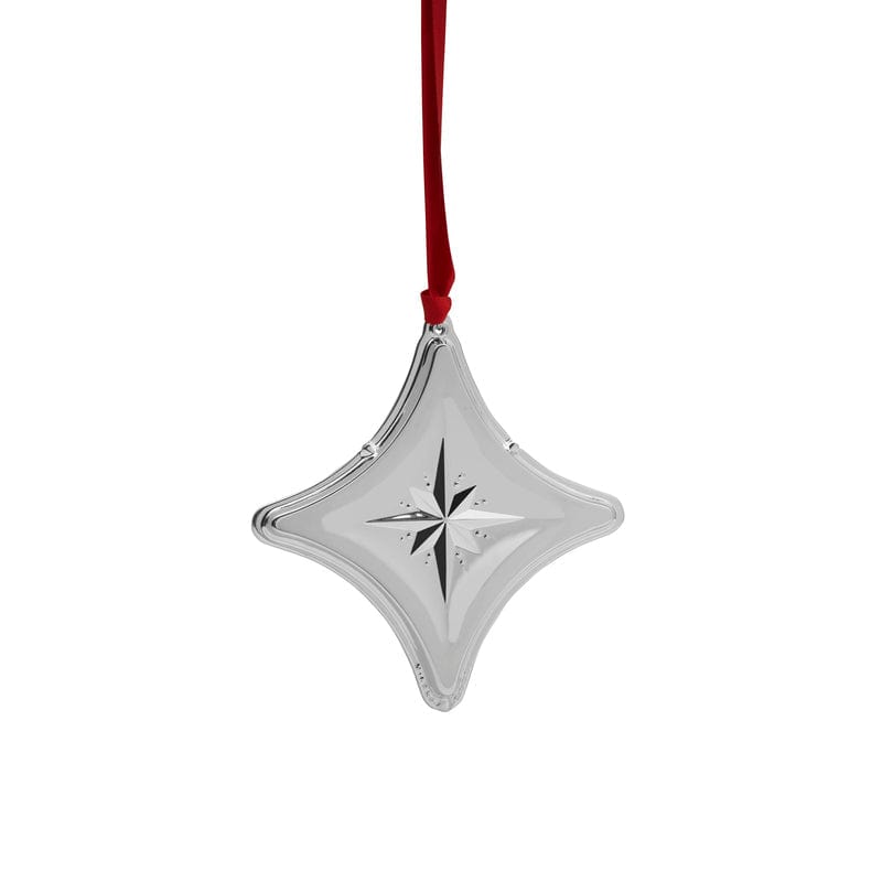 2024 Silver Plate Star Ornament 3rd Edition - Image 3