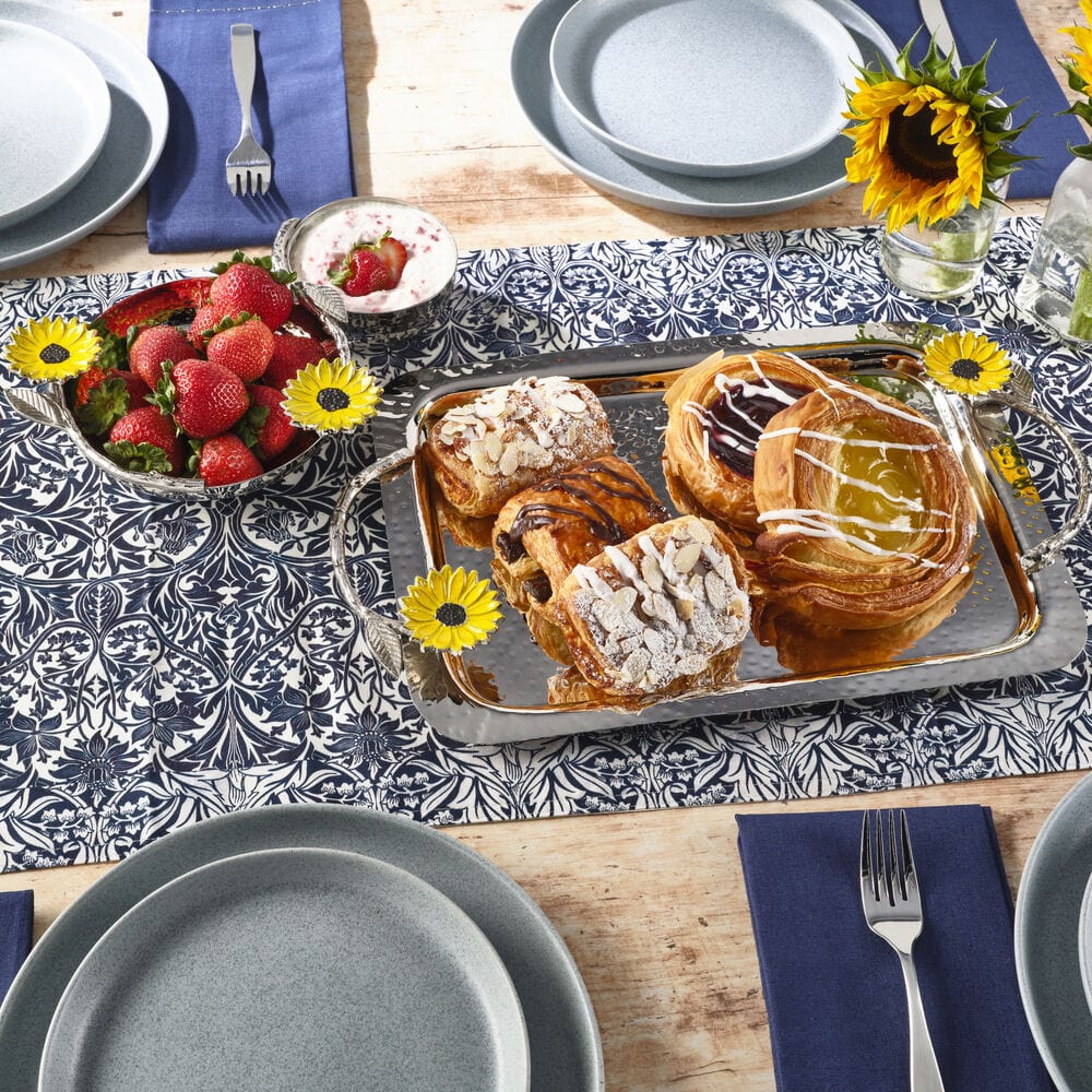 Sunflower Serve Tray with Handles - Image 5