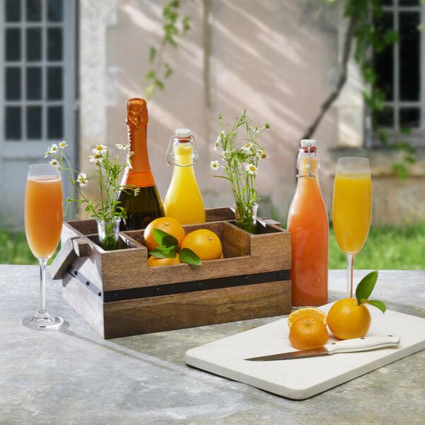 Rustic Hostess Flatware Storage Caddy - Image 2