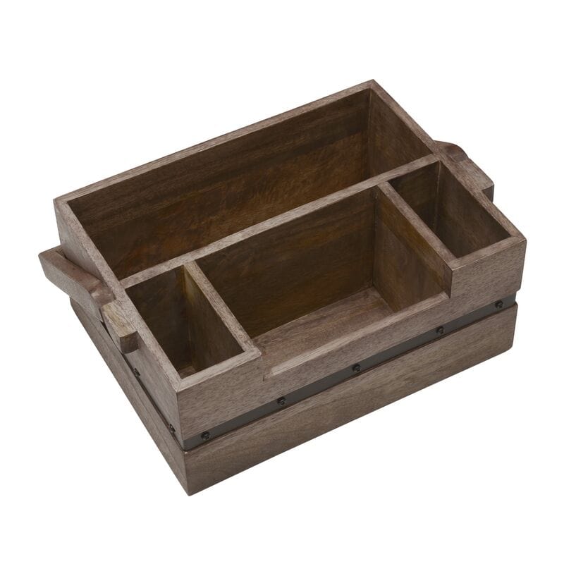 Rustic Hostess Flatware Storage Caddy - Image 4