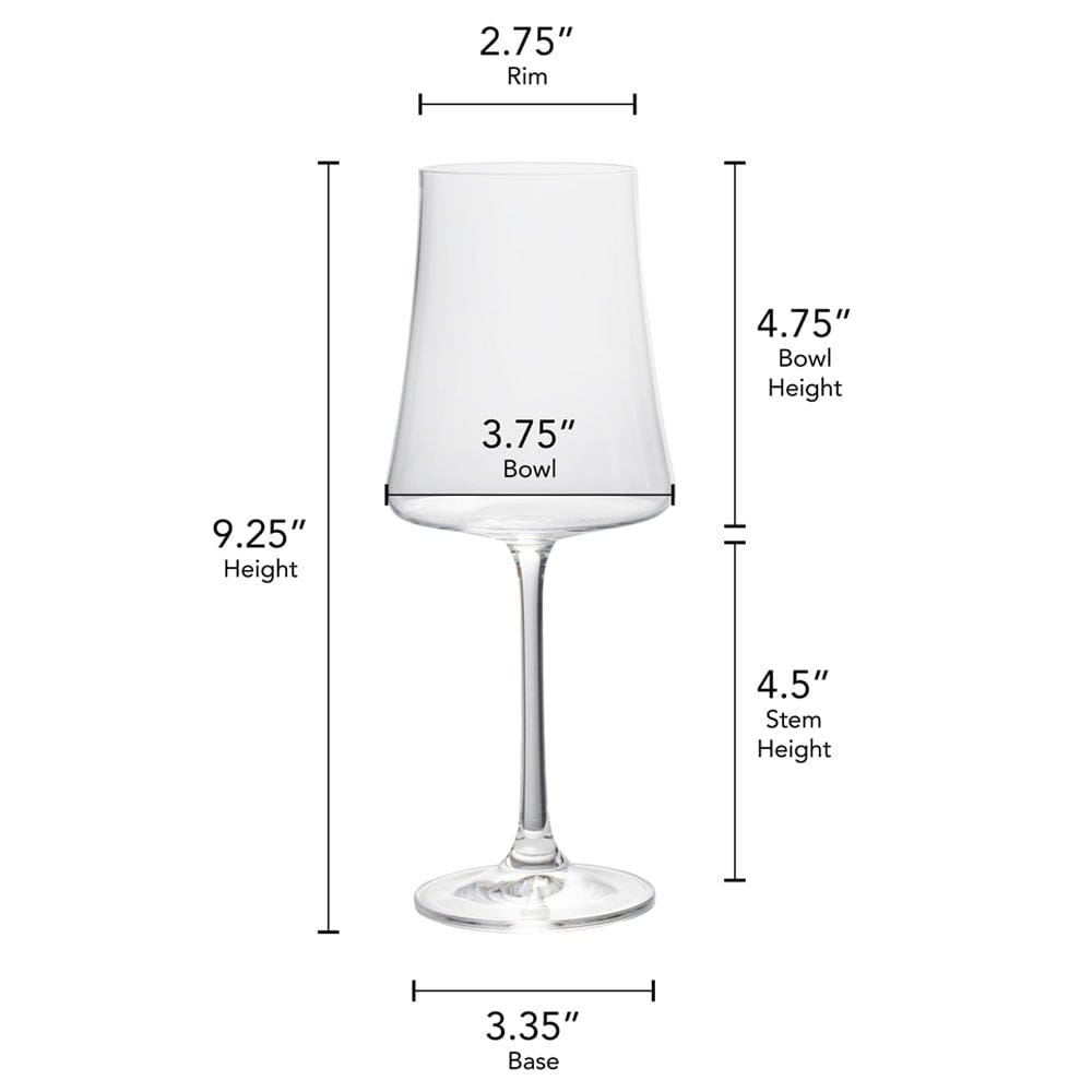Aline Set of 4 Red Wine Glasses - Image 4