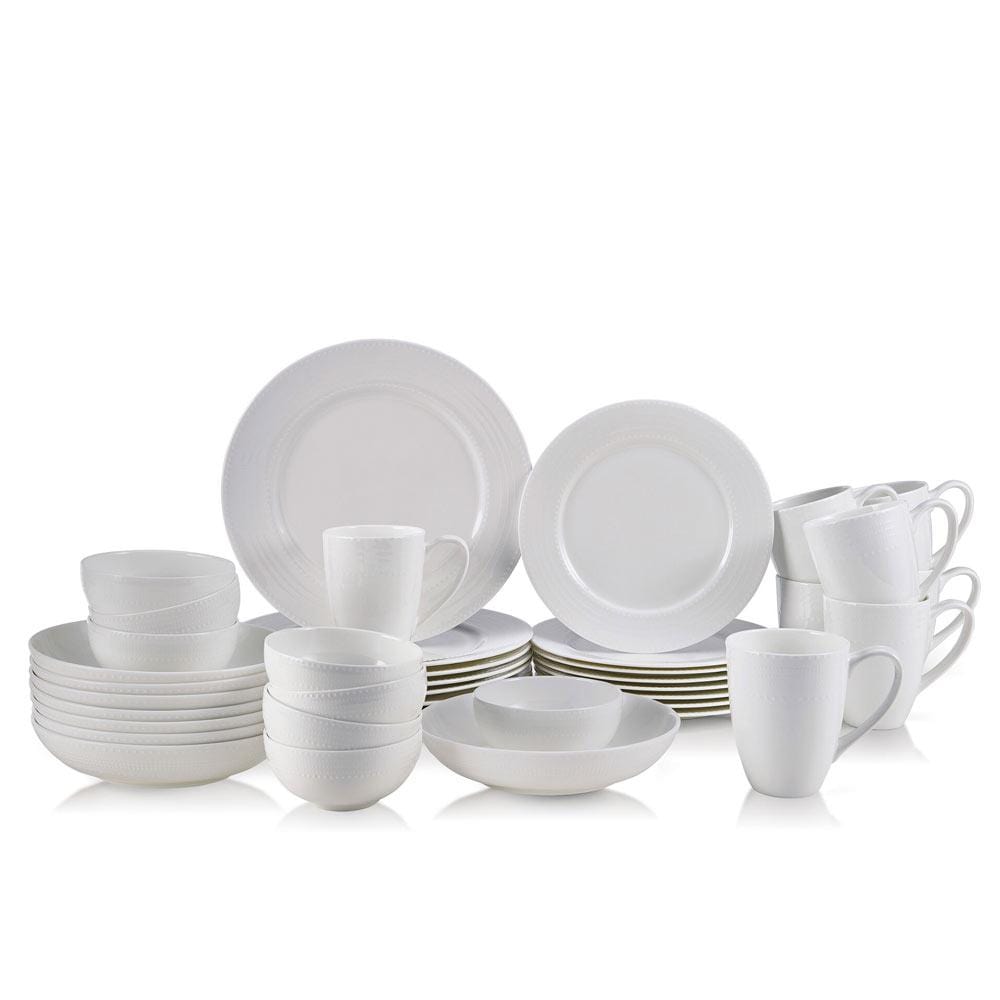 Annabel 40 Piece Dinnerware Set. Service for 8