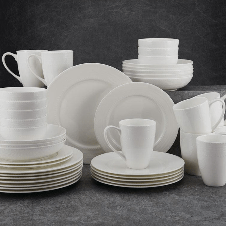Annabel 40 Piece Dinnerware Set. Service for 8 - Image 2