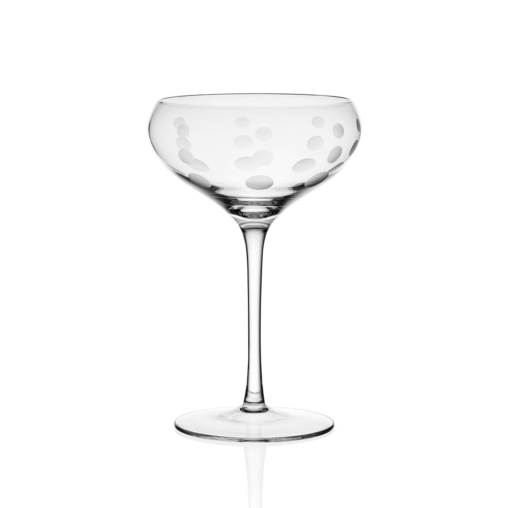 Cheers? Set of 4 Coupe Cocktail Glasses - Image 4