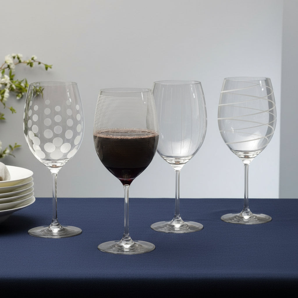 Cheers? Set of 4 Red Wine Glasses - Image 2