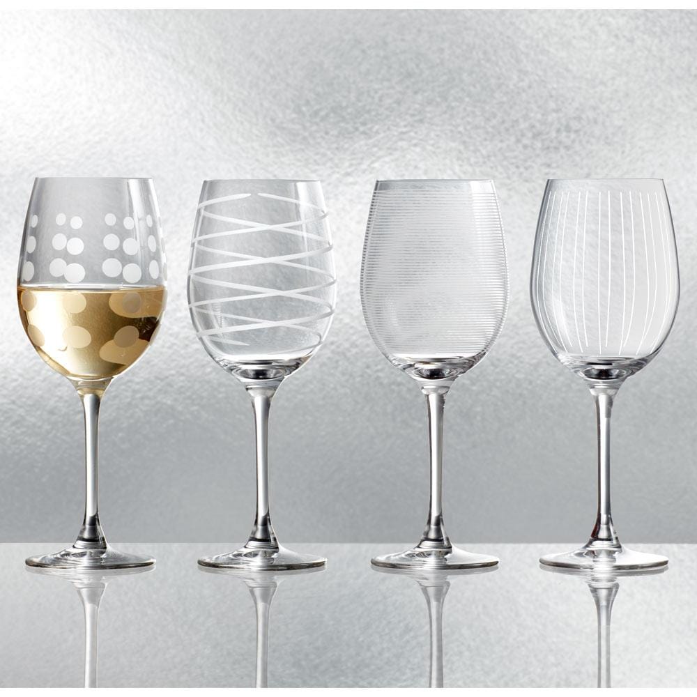 Cheers? Set of 4 White Wine Glasses - Image 3