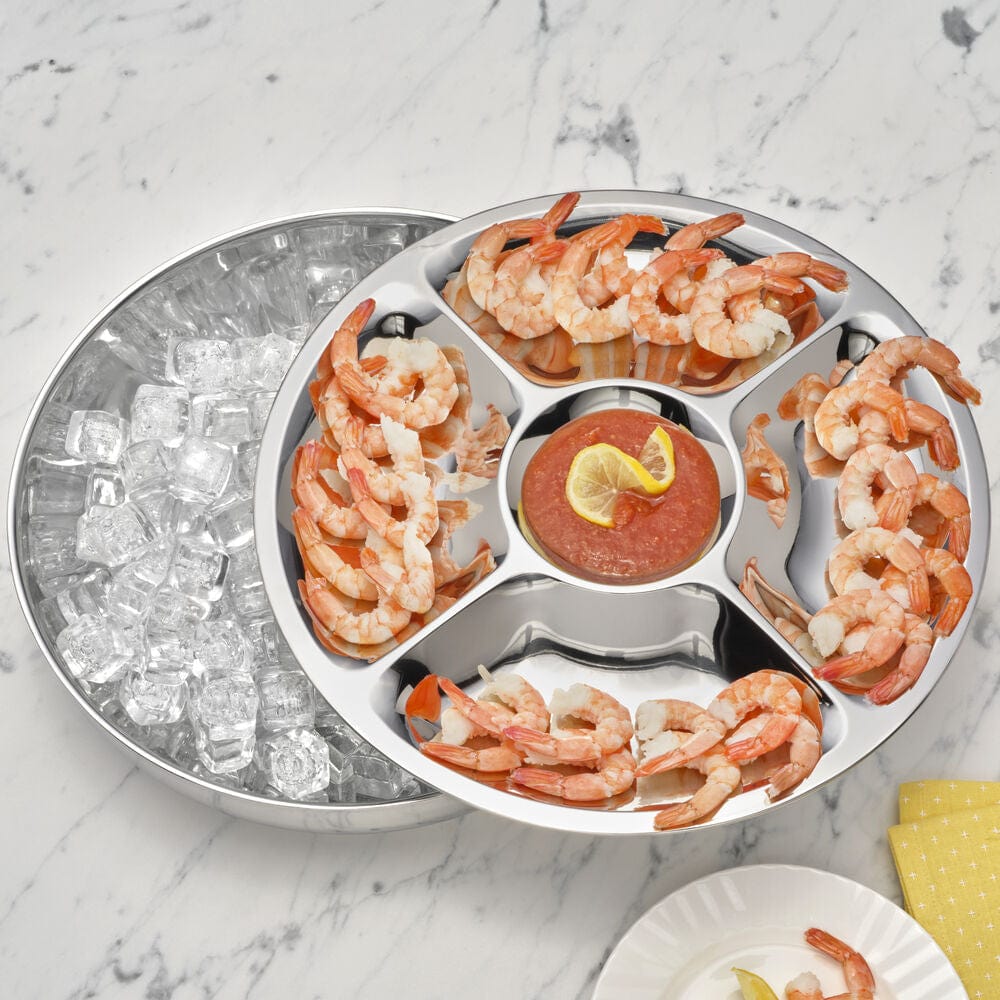 Luxe 2 Piece Chilled Chip and Dip Serving Tray - Image 2