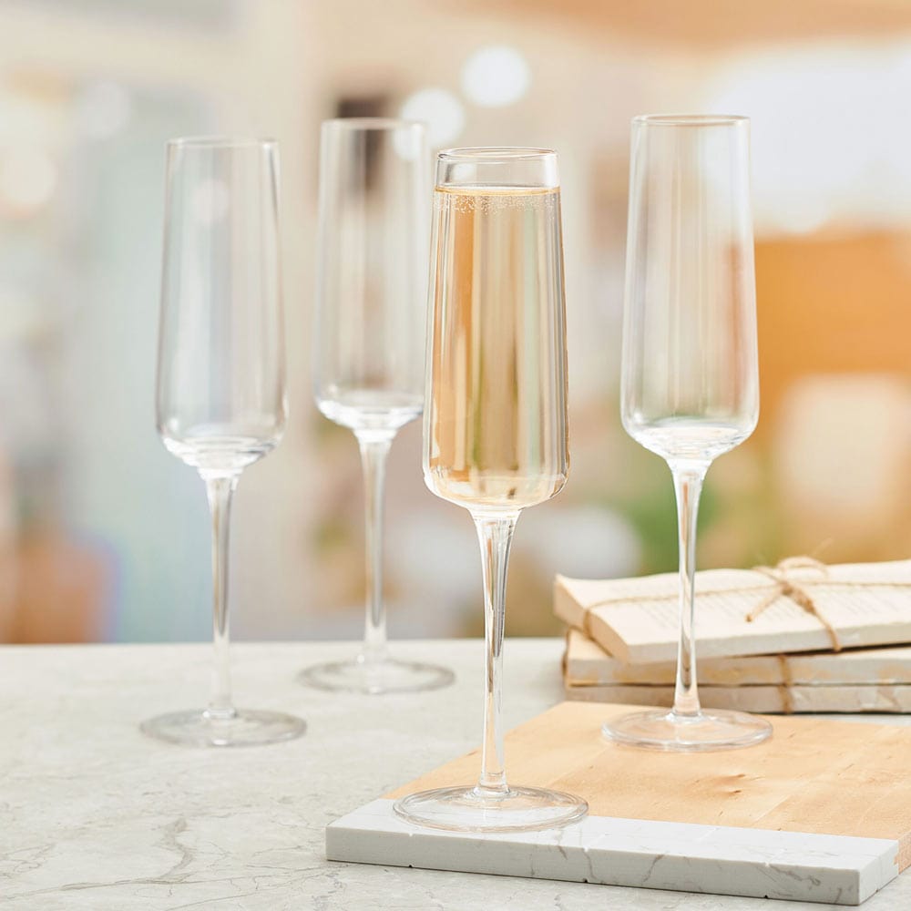 Cora Set of 4 Flute Glasses - Image 2