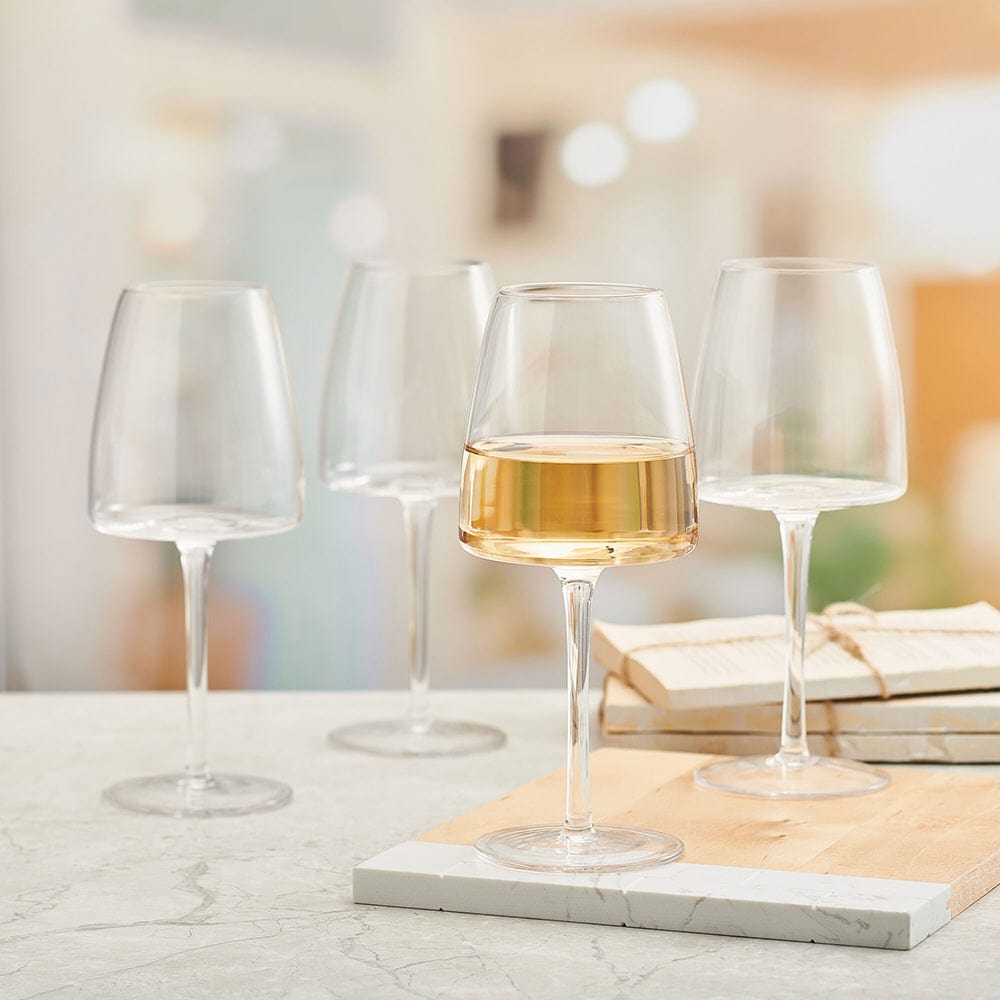 Cora Set of 4 White Wine Glasses - Image 3