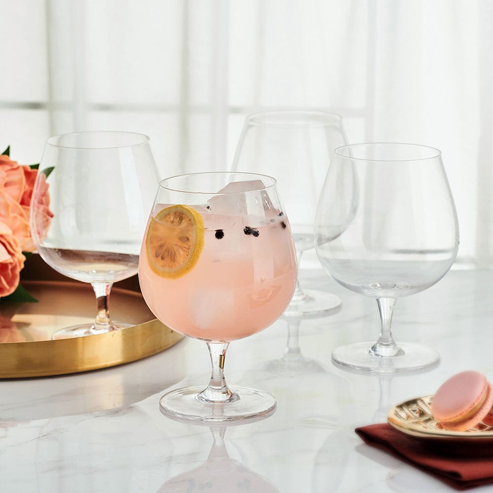 Craft Cocktail Set of 4 Balloon Glasses - Image 2