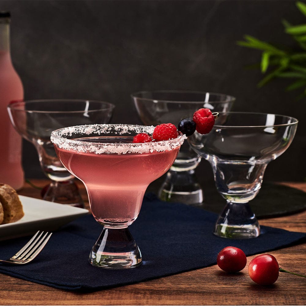Craft Cocktail Set of 4 Stemless Margarita Glasses - Image 2