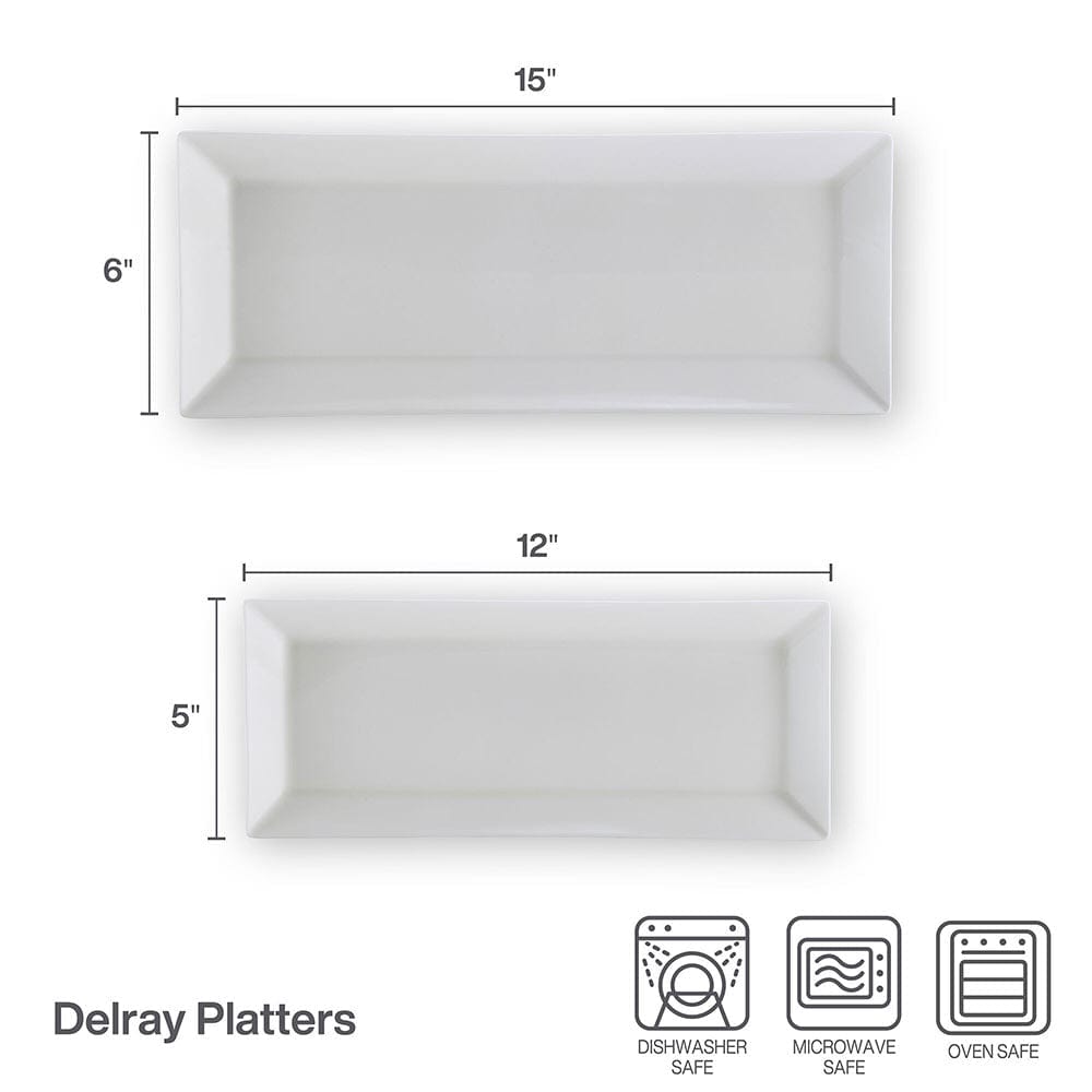 Delray Set of 2 Bread Trays - Image 3