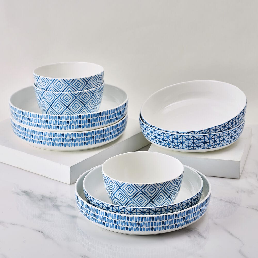 Dillon 9 Piece Dinnerware Bowl Set. Service for 3 - Image 2
