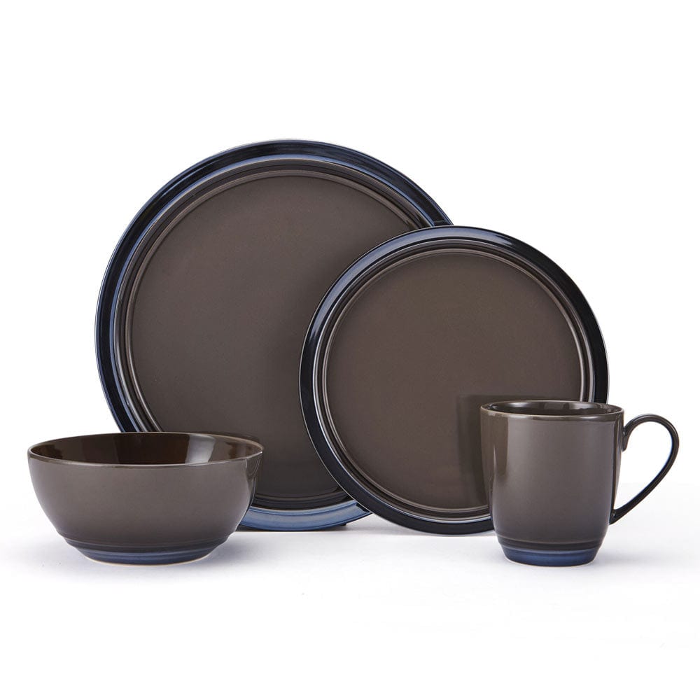Elura Espresso 16 Piece Dinnerware Set. Service for 4 - Image 10