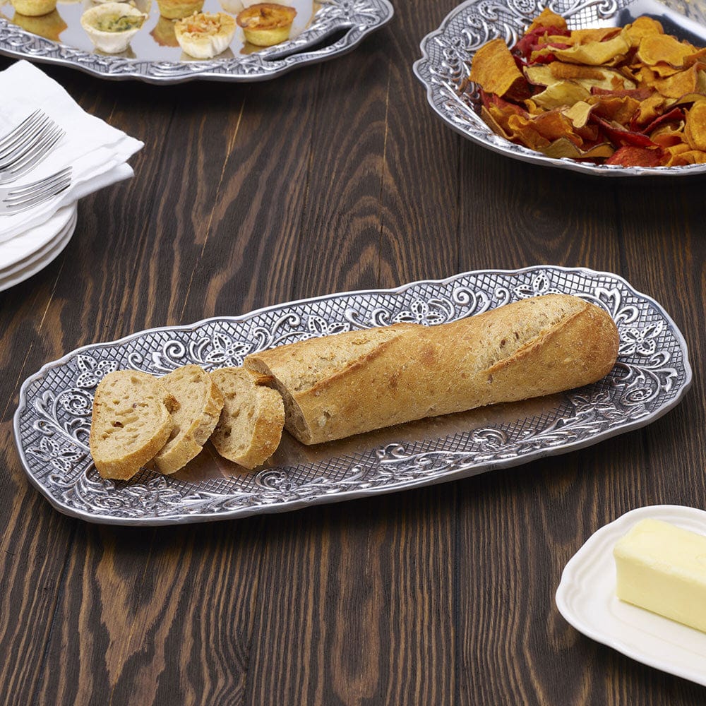 English Cottage Long Rectangular Serve Tray - Image 2