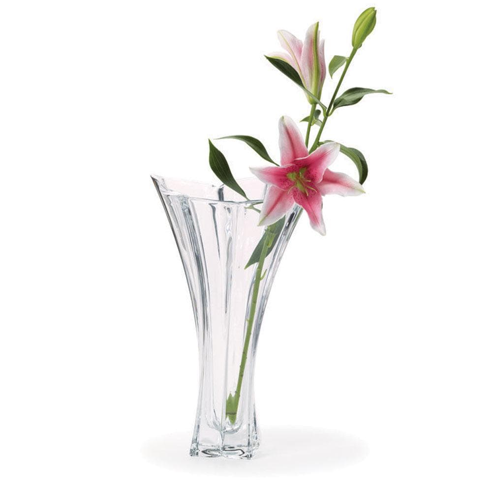 Florale 14 Inch Crystal Vase - Image 3