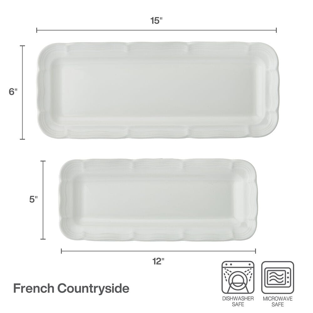 French Countryside? Set of 2 Bread Trays - Image 3