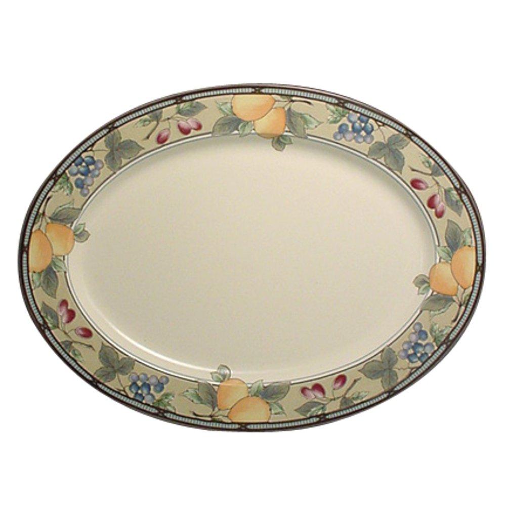 Garden Harvest? 15 Inch Oval Platter