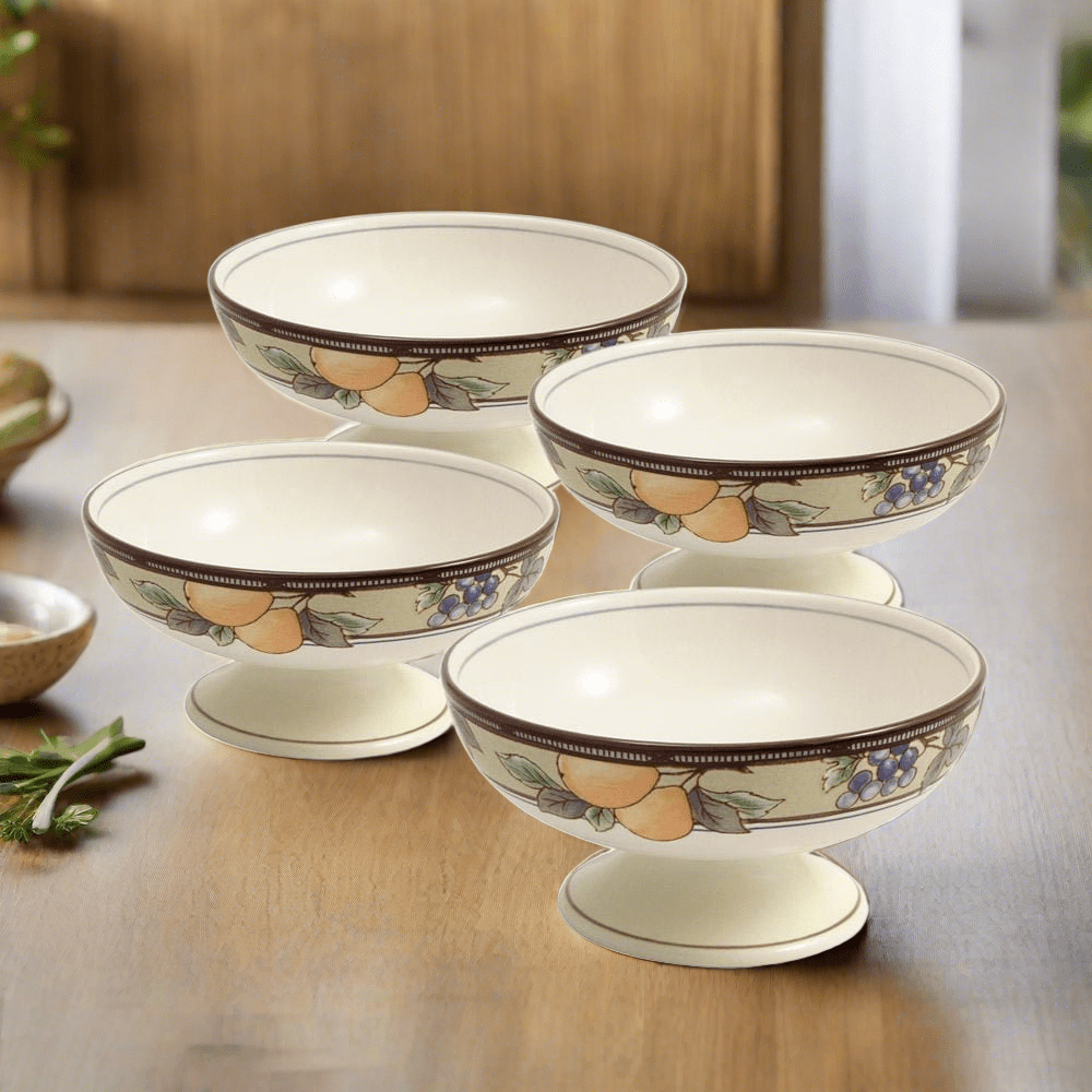 Garden Harvest? Sherbet Dishes. Set of 4 - Image 2
