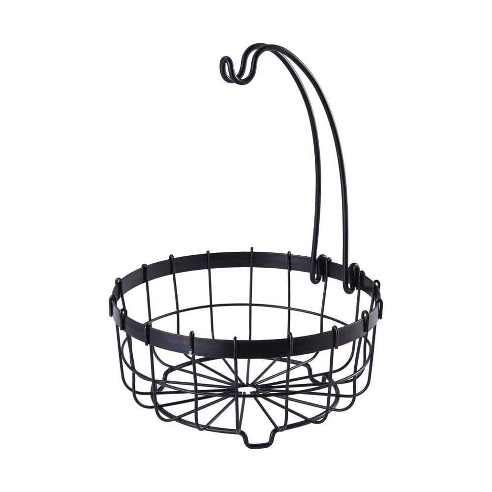 General Store Fruit Storage Basket with Banana Hanger - Image 3