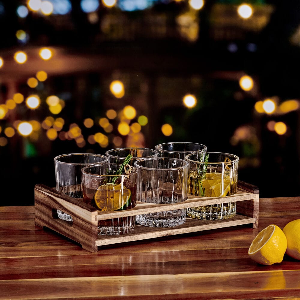 Glenwood 7 Piece Double Old Fashioned Bar Caddy Set - Image 2