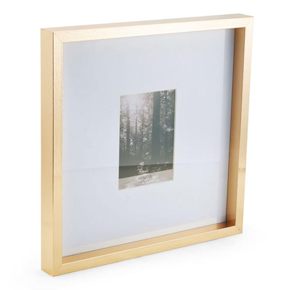 Gold 15 x 15 Gallery Square Frame. Matted to 5 x 7 - Image 4