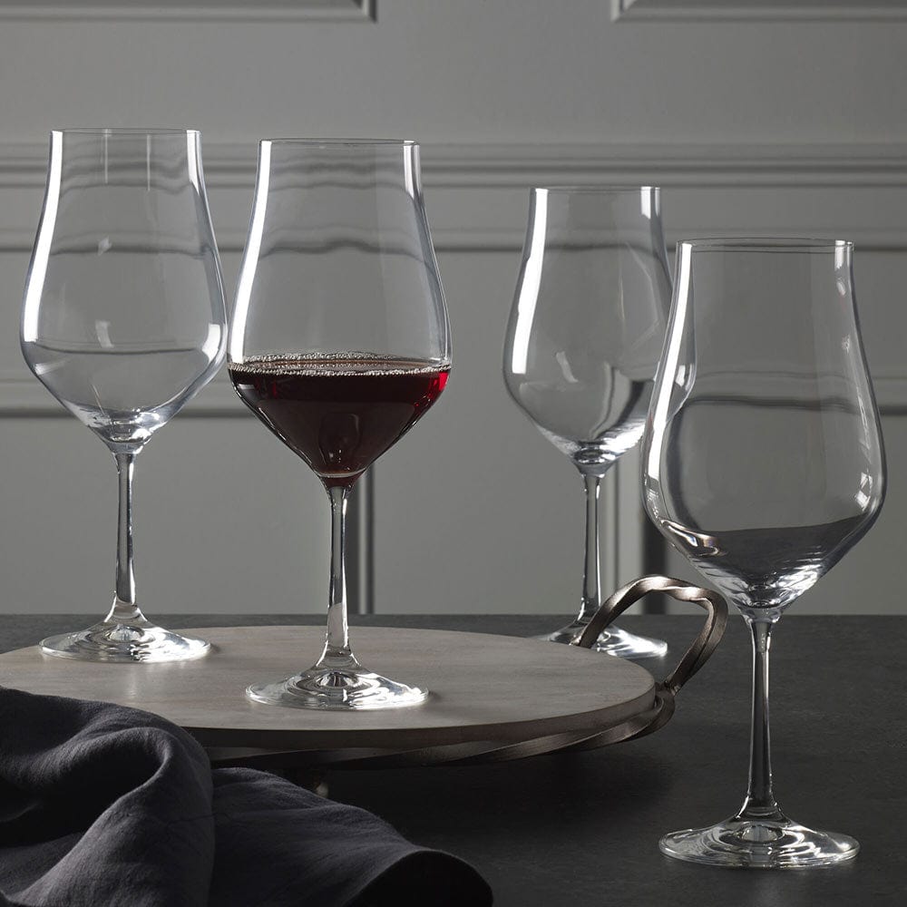 Grace Set of 4 Bordeaux Red Wine Glasses - Image 2