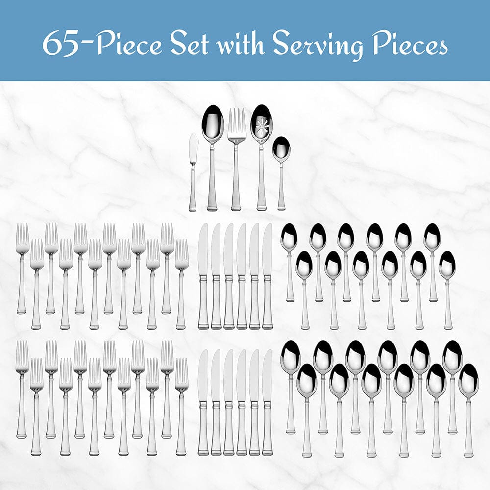Harmony 65 Piece Flatware Set. Service for 12 - Image 7