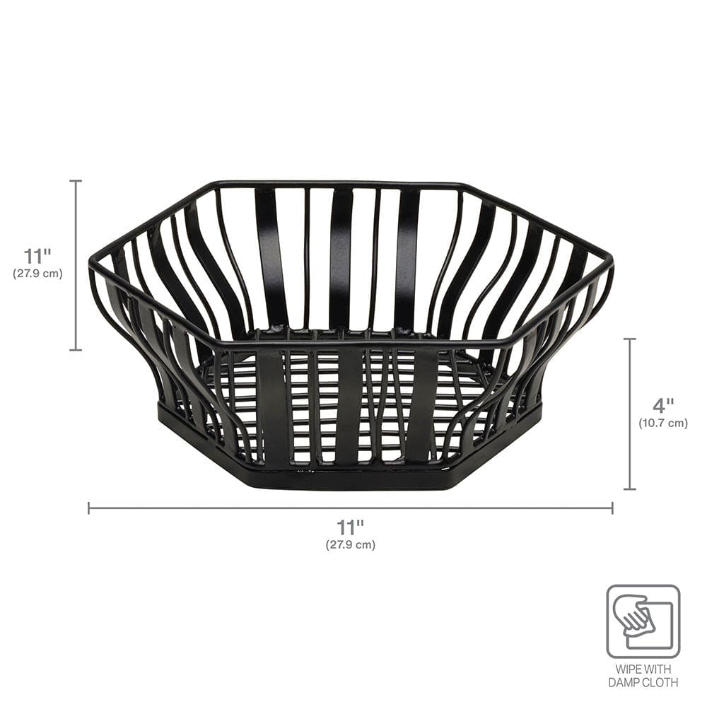 Hex Centerpiece Fruit Storage Basket - Image 5