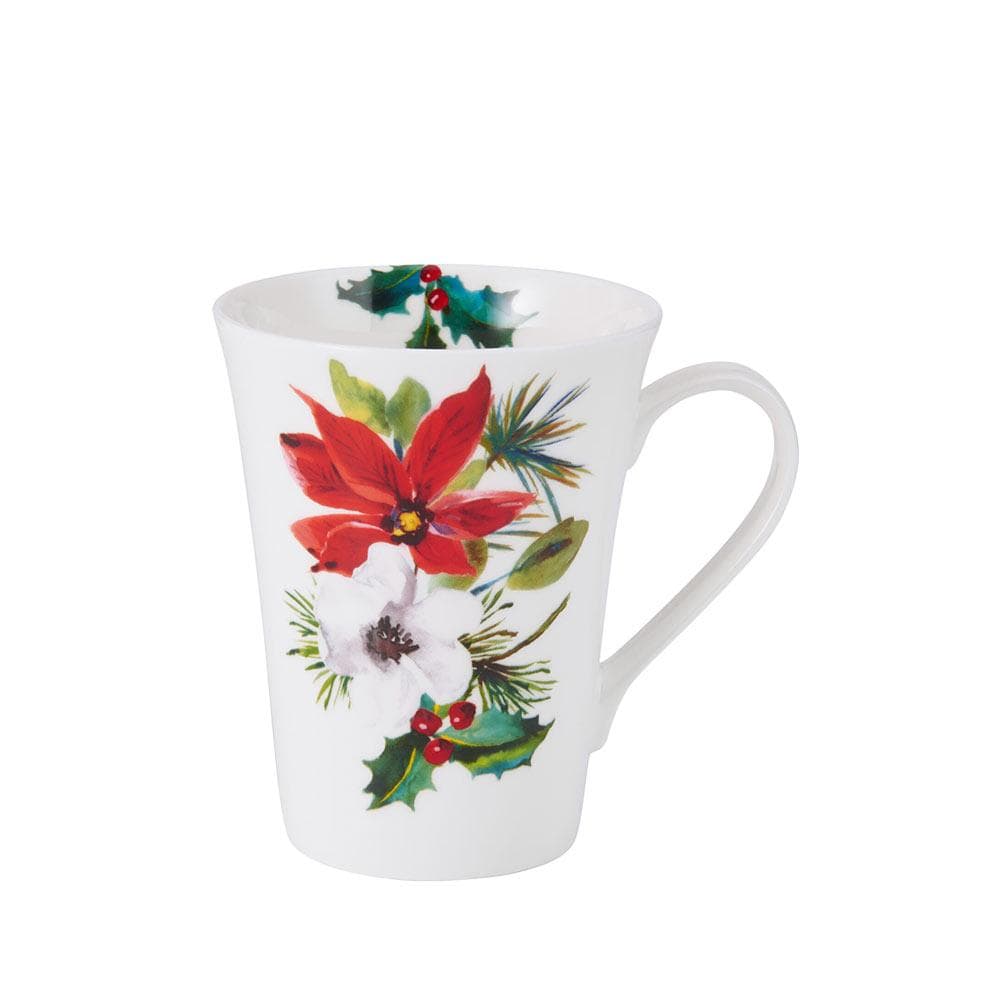 Hope Joy Poinsettia 16 Piece Dinnerware Set. Service for 4 - Image 8