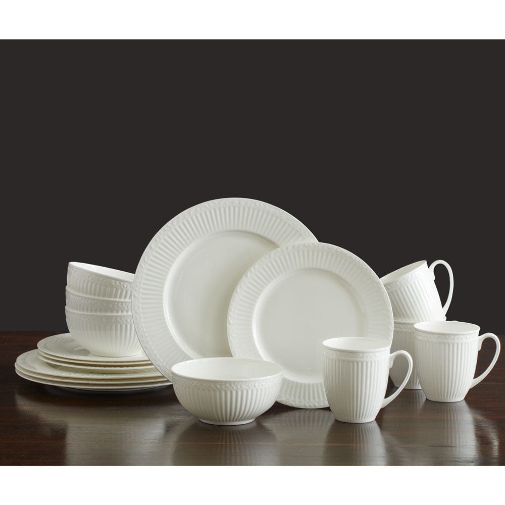 Countryside White Bone China Dinnerware Set - Image 3
